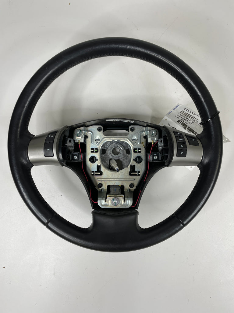 2009 C6 Corvette Steering Wheel - Black, Leather - OEM – All American ...