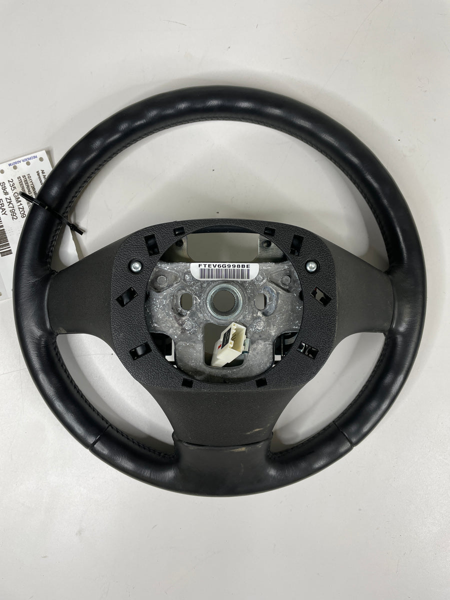 2009 C6 Corvette Steering Wheel - Black, Leather - OEM – All American ...